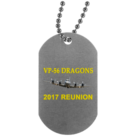 VP-56 2017 Reunion 2 Silver Dog Tag