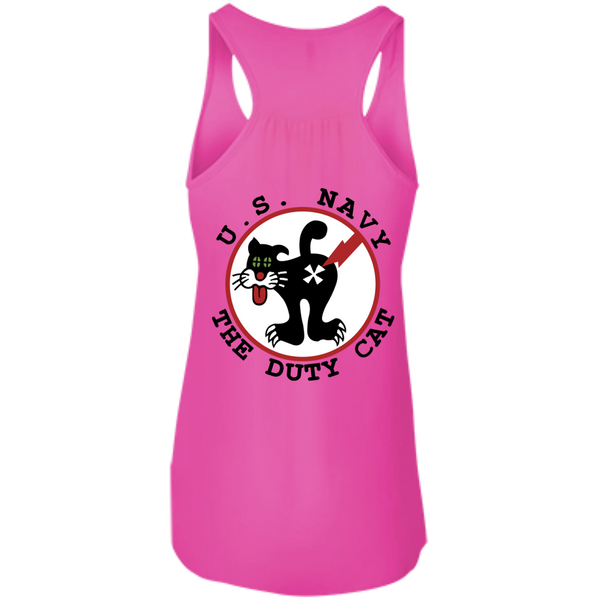 Duty Cat 2b Flowy Racerback Tank