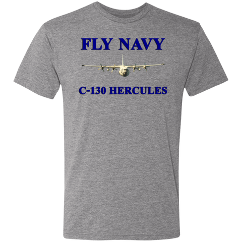 Fly Navy C-130 1 Triblend T-Shirt