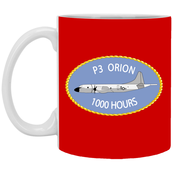 P-3 Orion 9 1000 White Mug - 11oz