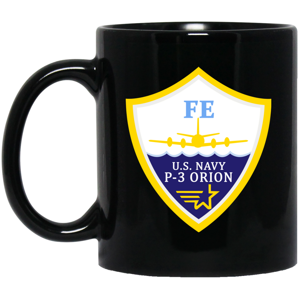 P-3 Orion 3 FE Black Mug - 11oz