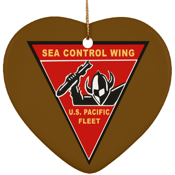 Sea Con Pac Ornament - Heart