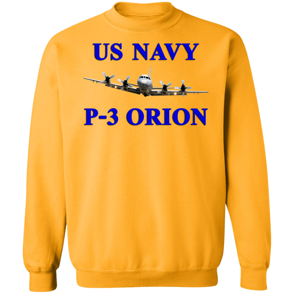 US Navy P-3 1 Crewneck Pullover Sweatshirt