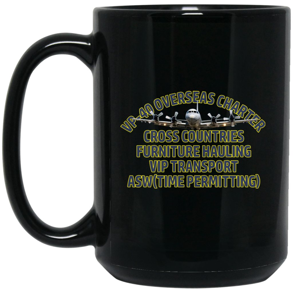 VP 40 2 Black Mug - 15oz