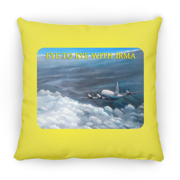 Eye To Eye With Irma Pillow - Square - 16x16