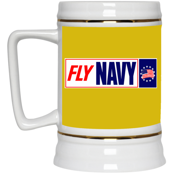 Fly Navy 1 Beer Stein - 22oz