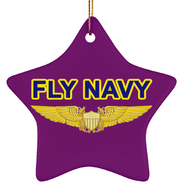 Fly Navy NFO Ornament - Star