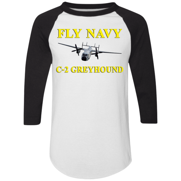 Fly Navy C-2 3 Colorblock Raglan Jersey