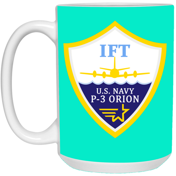 P-3 Orion 3 IFT White Mug - 15oz