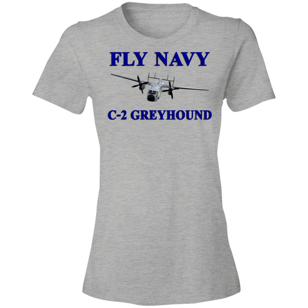 Fly Navy C-2 1 Ladies' Lightweight T-Shirt