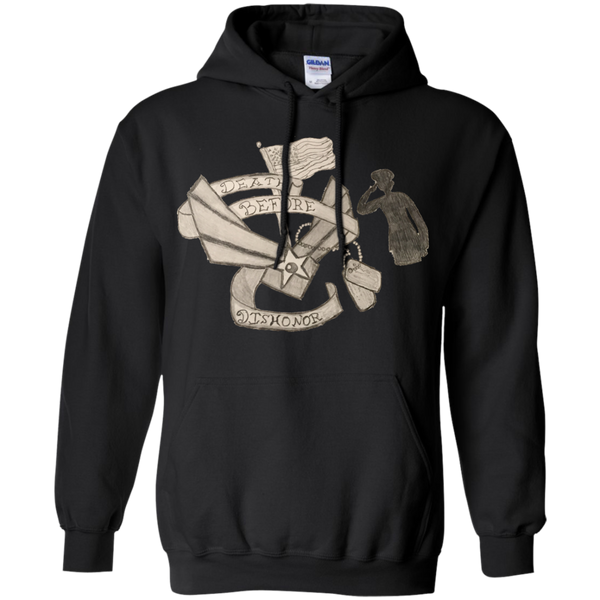 Death Before Dishonor Pullover Hoodie