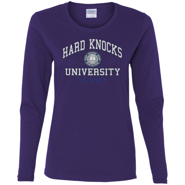 Hard Knocks U Ladies' Cotton LS T-Shirt