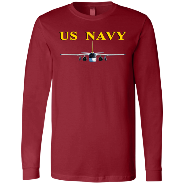 US Navy S-3 4 LS Jersey T-Shirt