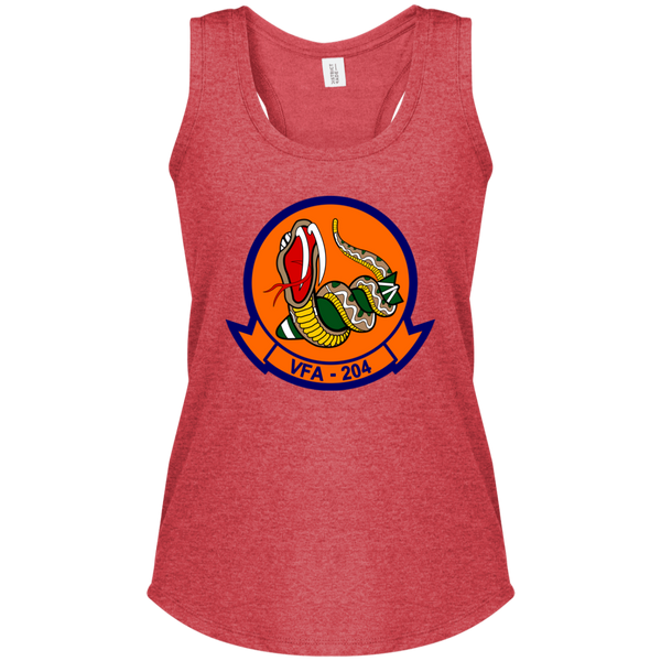 VFA 204 1 Ladies' Perfect Tri Racerback Tank