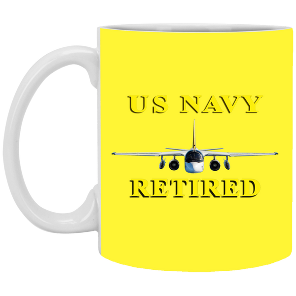 Navy Retired 2 Mug - 11oz