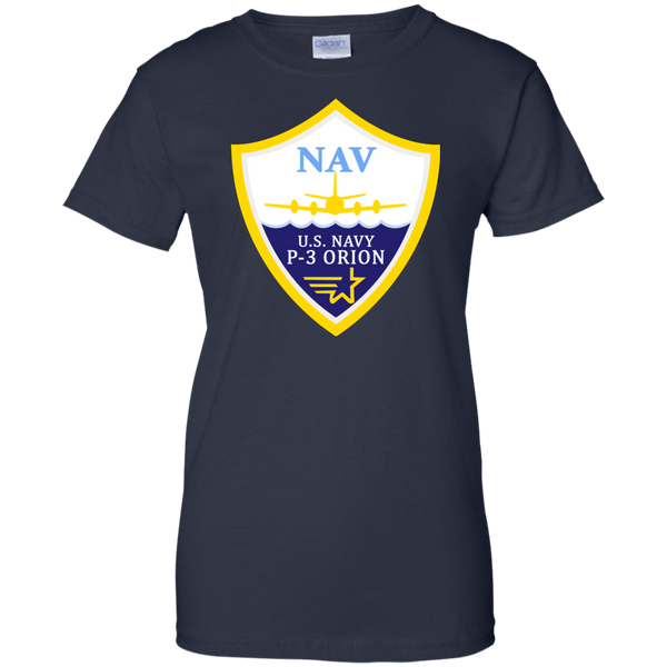 P-3 Orion 3 NAV Ladies' Cotton T-Shirt