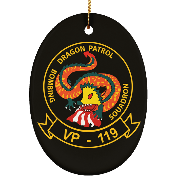 VP 119 Ornament Ceramic - Oval