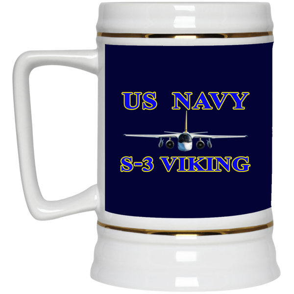 US Navy S-3 1 Beer Stein - 22oz