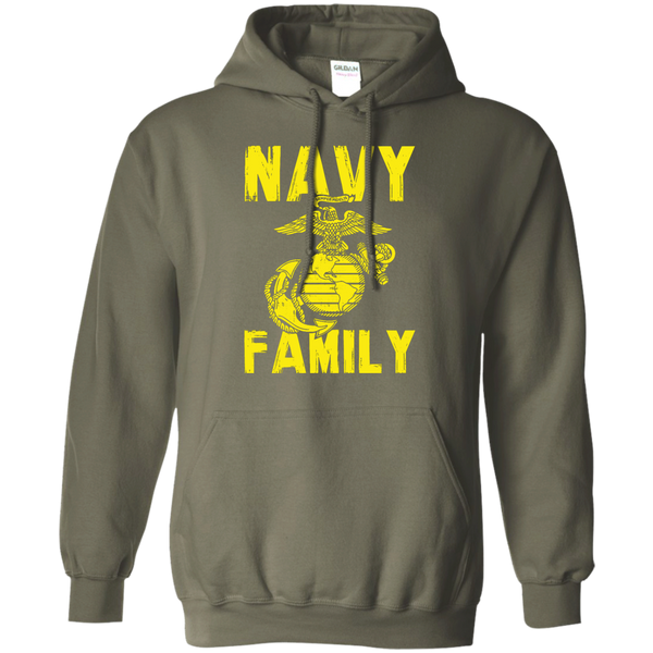 Navy Family Semper Fi 1 Pullover Hoodie