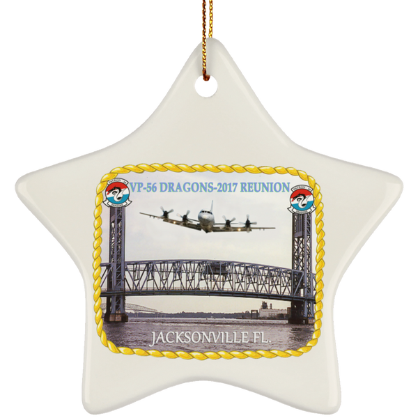 VP-56 2017 Reunion 1 Ornament Ceramic - Star