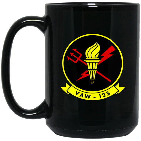 VAW 125 Black Mug - 15oz