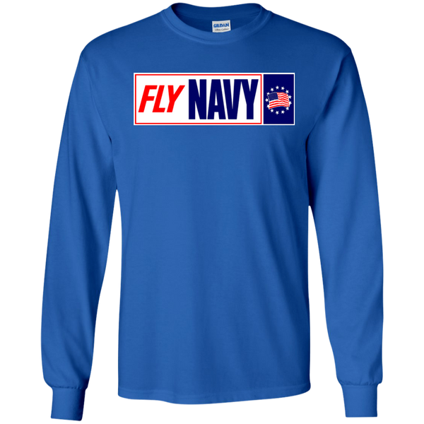 Fly Navy 1 LS Ultra Cotton T-Shirt