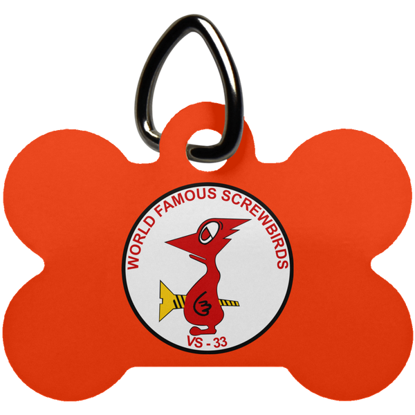 VS 33 3 Pet Tag - Dog Bone