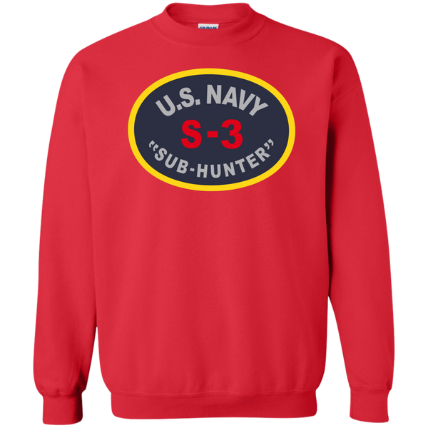 S-3 Sub Hunter Printed Crewneck Pullover Sweatshirt