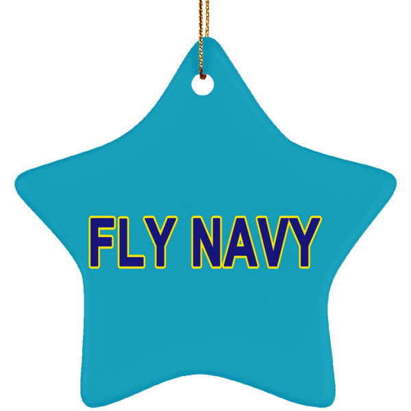 Fly Navy 2 Ornament - Star