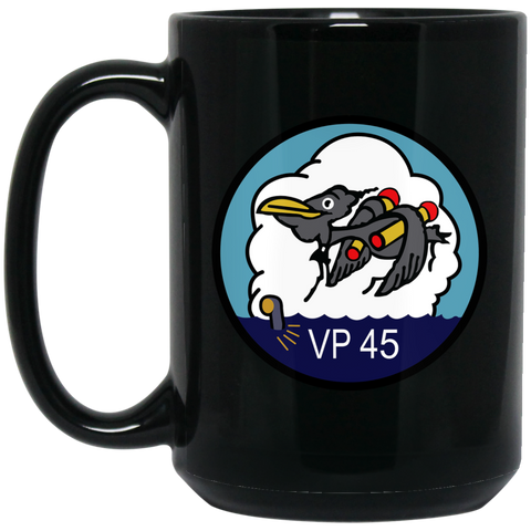 VP 45 1 Black Mug - 15oz