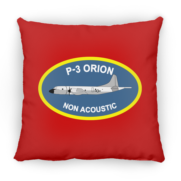 P-3 Orion 4 Non Acoustic Pillow - Square - 14x14