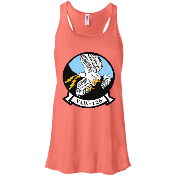 VAW 126 2 Flowy Racerback Tank