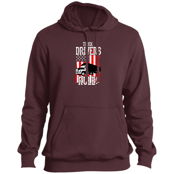 Truck Drivers Rule Tall Pullover Hoodie