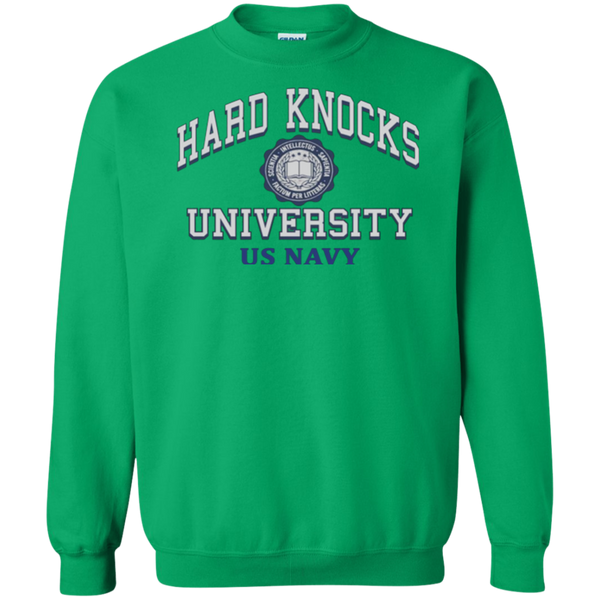 Hard Knocks U Crewneck Pullover Sweatshirt