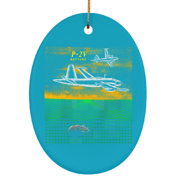 P-2V 2 Ornament- Oval