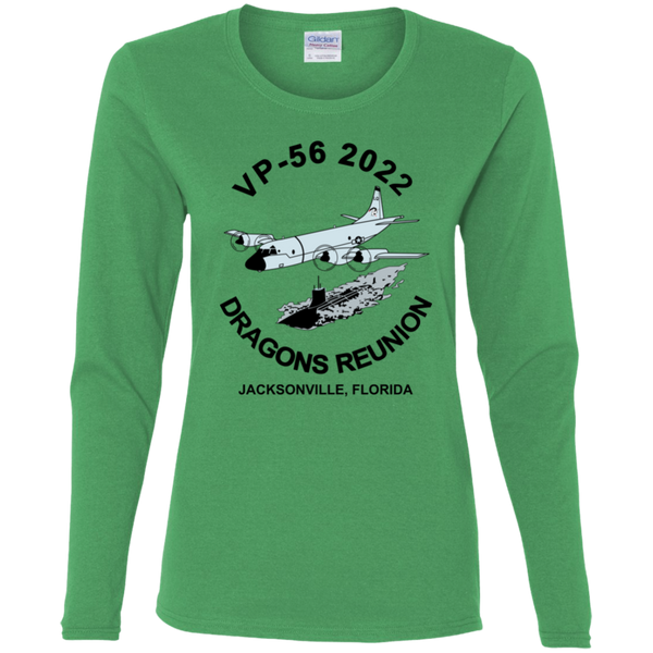 VP-56 2022 3 Ladies' Cotton LS T-Shirt