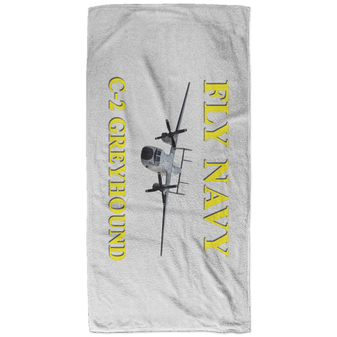 Fly Navy C-2 3 Bath Towel - 32x64