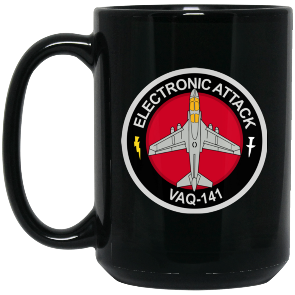 VAQ 141 4 Black Mug - 15oz