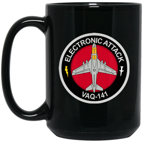 VAQ 141 4 Black Mug - 15oz