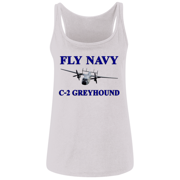 Fly Navy C-2 1 Ladies' Relaxed Jersey Tank