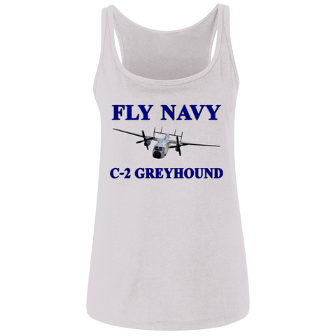 Fly Navy C-2 1 Ladies' Relaxed Jersey Tank