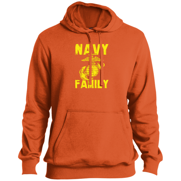 Navy Family Semper Fi 1 Tall Pullover Hoodie