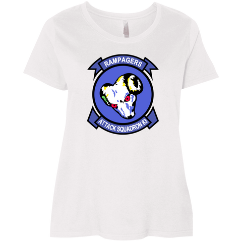 VA 83 1 Ladies' Curvy T-Shirt