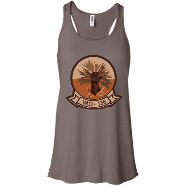 VAQ 136 2 Flowy Racerback Tank