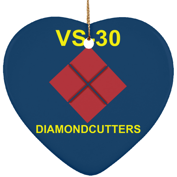 VS 30 4 Ornament Ceramic - Heart