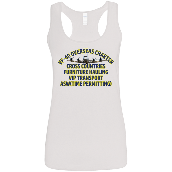 VP 40 2 Ladies' Softstyle Racerback Tank