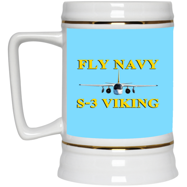 Fly Navy S-3 3 Beer Stein - 22oz