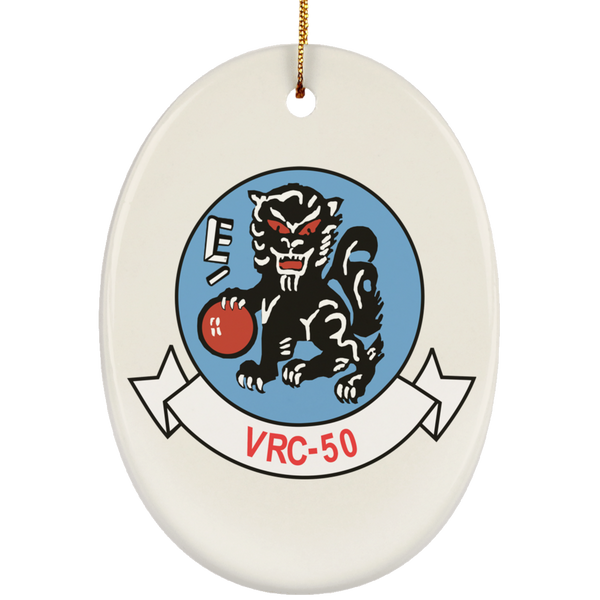 VRC 50 3 Ornament Ceramic - Oval