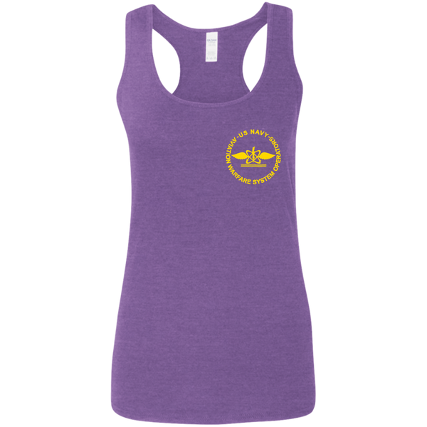 AW 06 3c Ladies' Softstyle Racerback Tank