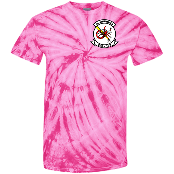 VAQ 132 4 Customized 100% Cotton Tie Dye T-Shirt